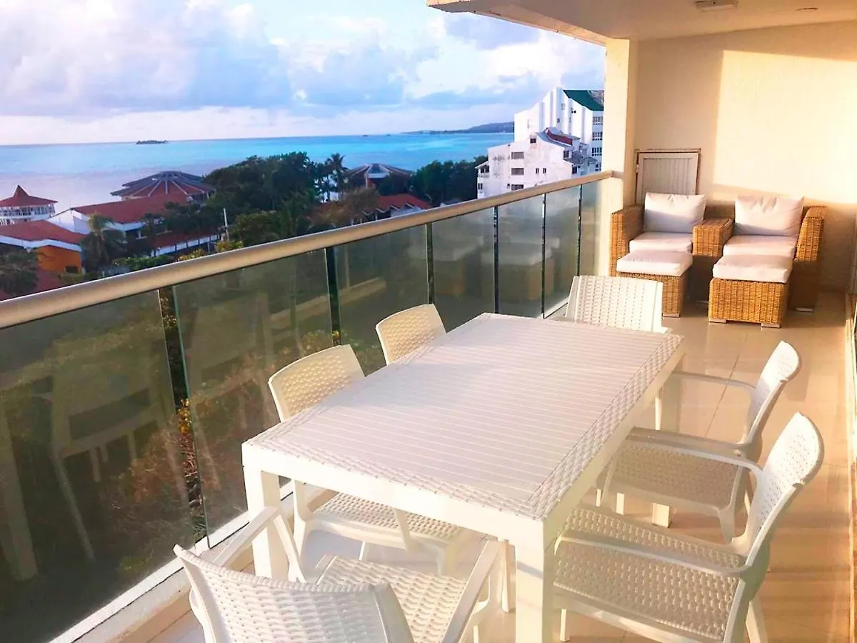 San Andres Espectacular Apto Frente Al Mar, Wi-Fi Apartamento San Andrés